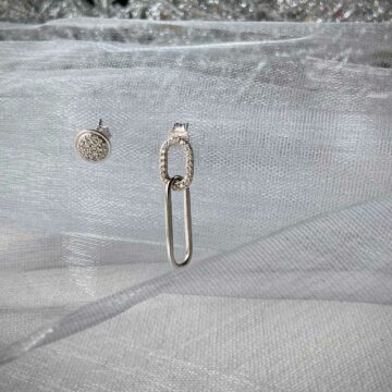 Boucles d'oreilles femme argent