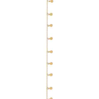 Bracelet fantaisie plaqué or