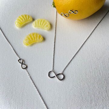 Bijoux argent modèle infini