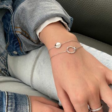 Bracelet argent brillant 925/000