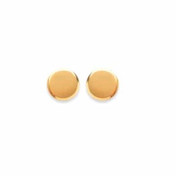 Puces plaqué or 18 carats