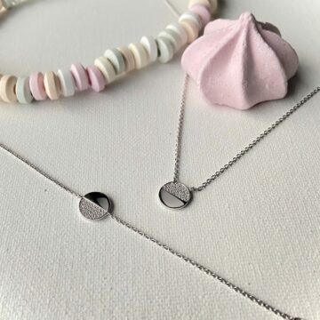 Collier et bracelet argent
