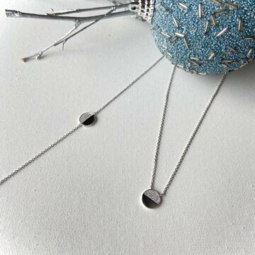 Collier et bracelet femme argent