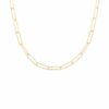 Collier chaîne plaqué or