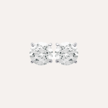 Puce d'oreille argent 6mm