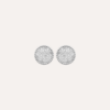 Boucles d'oreilles argent serties d'oxydes de zirconium