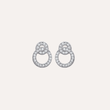 Boucles d'oreilles argent Lucie