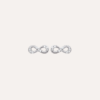 boucles puces infini zirconium