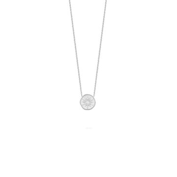 collier argent fantaisie femme