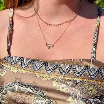 collier plaqué or fantaisie