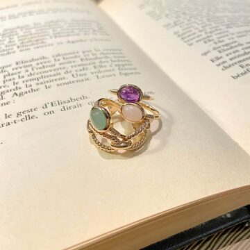 Bague plaqué or 5 microns