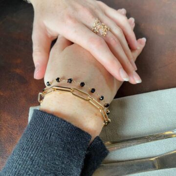 Bracelet plaqué or