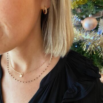 Collier plaqué or Cadenas