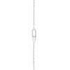 Bracelet argent tendance rectangle