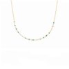 Collier perles couleur