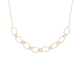 Collier femme plaqué or