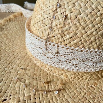 Boucles d'oreilles pendantes strass