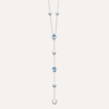 Collier argent et nacre