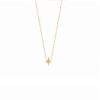 collier plaqué or étoile