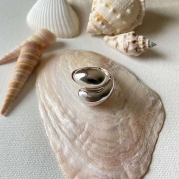 Les Bijoux Chics grosse bague argent