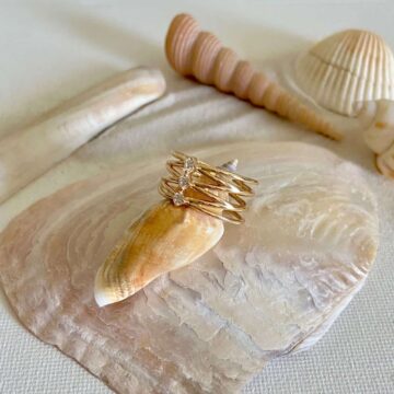 bague 3 anneaux zircons