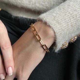 Les Bijoux Chics bracelet plaqué or tendance
