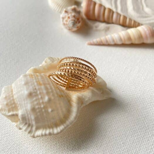 bague multi rangs