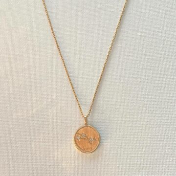 Collier pendentif signe du taureau