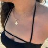 Collier pendentif soleil plaqué or
