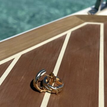 Boucles créoles plaqué or