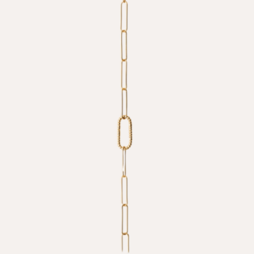 Bracelet chaîne plaqué or