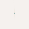 Bracelet perles bleues miyuki et amazonite