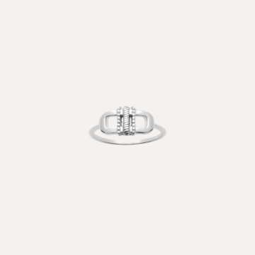 Bague tendance argent