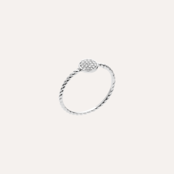 Bague zirconium argent 925