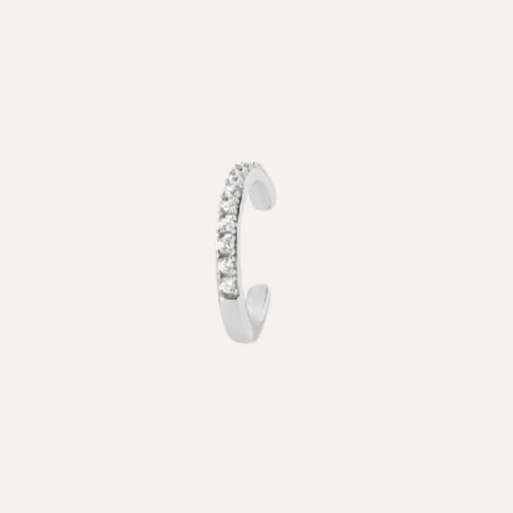 Bague d'oreille argent