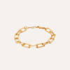 Bracelet chaine plaqué or