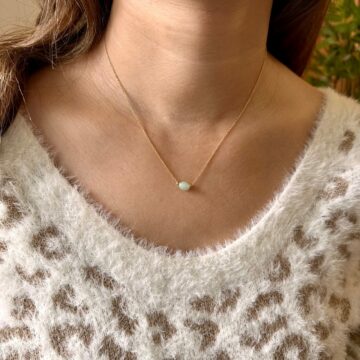 Collier femme amazonite