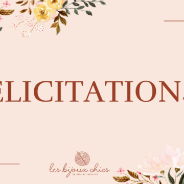 Cate Félicitations