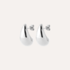 Boucles d'oreilles tendance argent