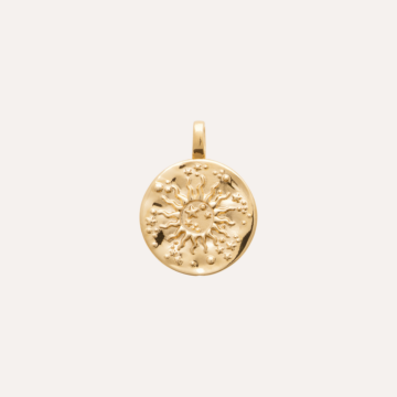 collier pendentif soleil femme