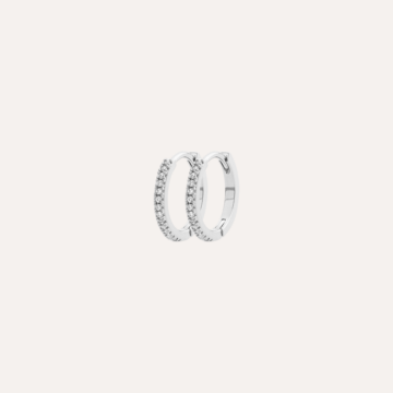 petites créoles argent