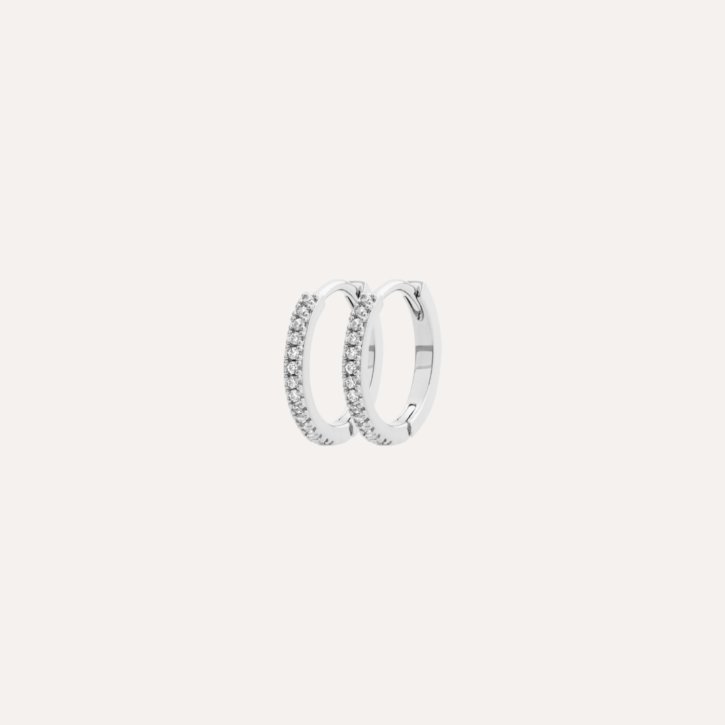 petites créoles argent