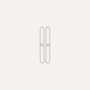 Boucles d'oreilles pendantes argent
