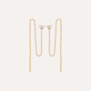 Boucles d'oreilles double trou