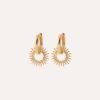 boucles créoles petit soleil