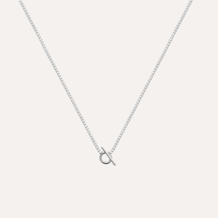 collier mariage argent