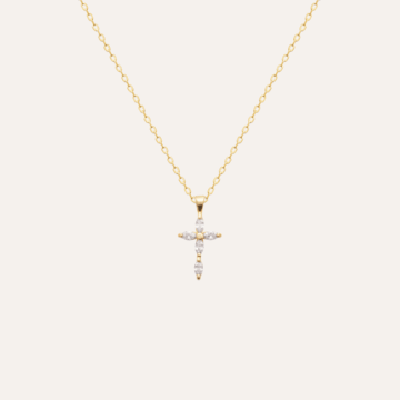 Collier croix élégant