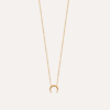 Collier croissant de lune