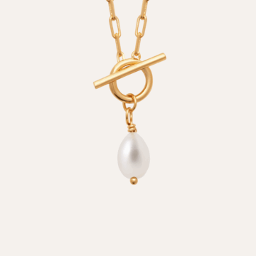 gros plan collier perle de culture