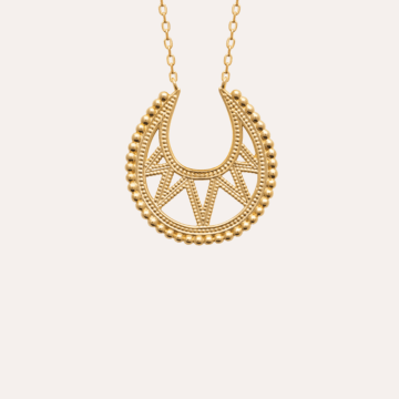 collier plaqué or arabesque